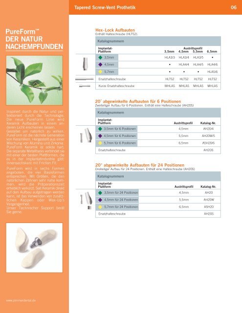 AV-TSV_Katalog_small.. - Zimmer Dental GmbH