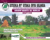 EITEEKA RY' EITAKA ERYA UGANDA - Uganda Land Alliance