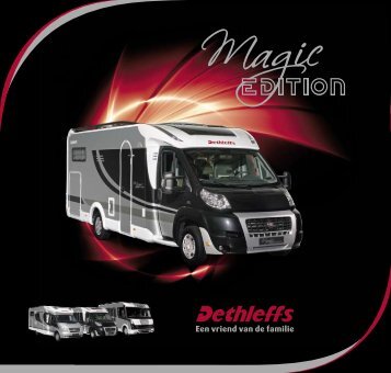 MAGIC EDITION Ã¢Â€Â“ betoverend anders! - Dethleffs