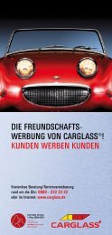 KUNDEN WERBEN KUNDEN - Carglass