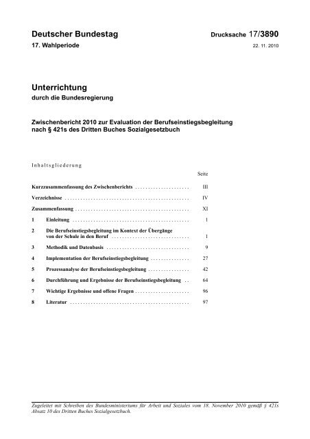 Zwischenbericht 2010 zur Evaluation der ... - Bildungsketten