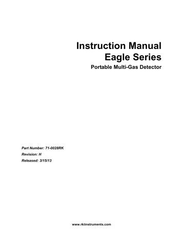 EAGLE Manual - RKI Instruments