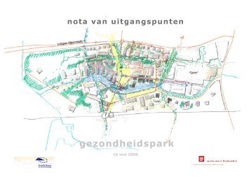 nota van uitgangspunten gezondheidspark - Gemeente Hengelo