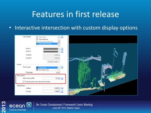 Supporting LiDAR and other point cloud data in Petrel - Ocean