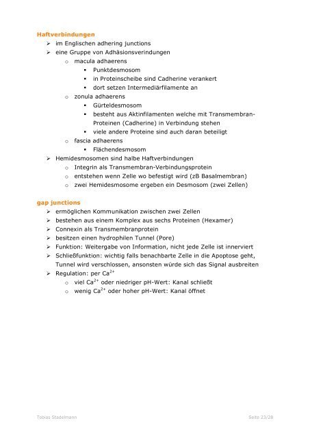 Biologie Skriptum WS06 - anthropia