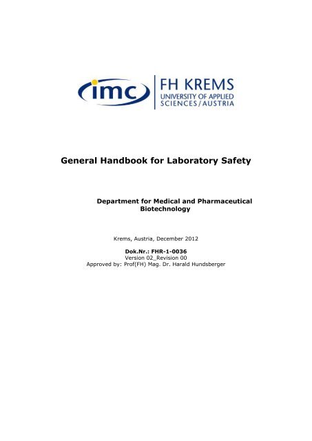 General Laboratory Safty Rules