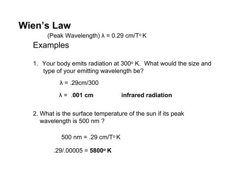 Electromagnetic Spectrum - MIT Haystack Observatory