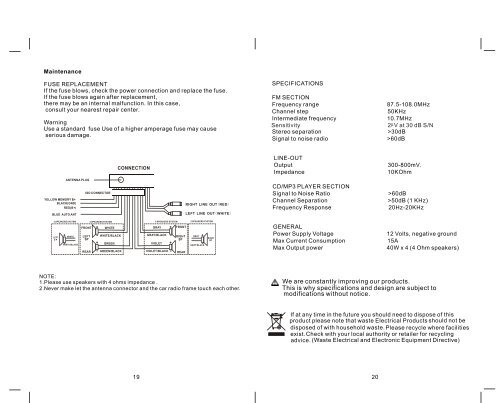 8804 RING BLUETEC C4 Bluetooth manual EN,ES - Itellico