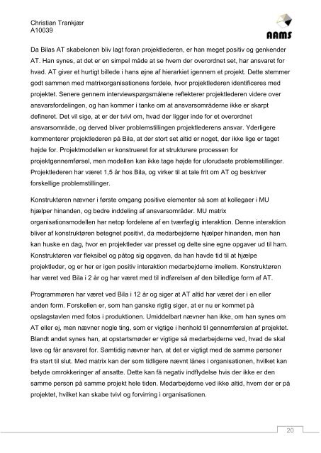 Rapport Bilas Ansvarstrekant.pdf - Hjem - Aarhus Maskinmesterskole