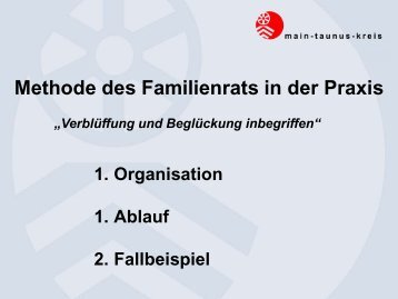 Präsentation Familienrat Beispiel