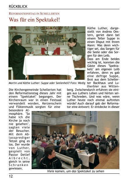 Gemeindebrief Dezember 2010 - Februar 2011 - Kirchenregion ...