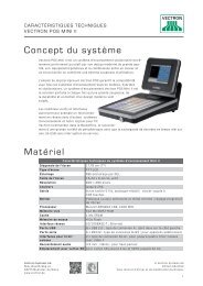 Concept du systÃ¨me matÃ©riel - Service - Vectron Systems AG