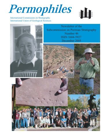 Newsletter of the Subcommission on Permian Stratigraphy Number 46