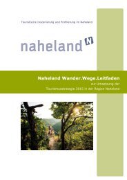 Naheland Wander.Wege.Leitfaden itfaden - Naheland Touristik GmbH