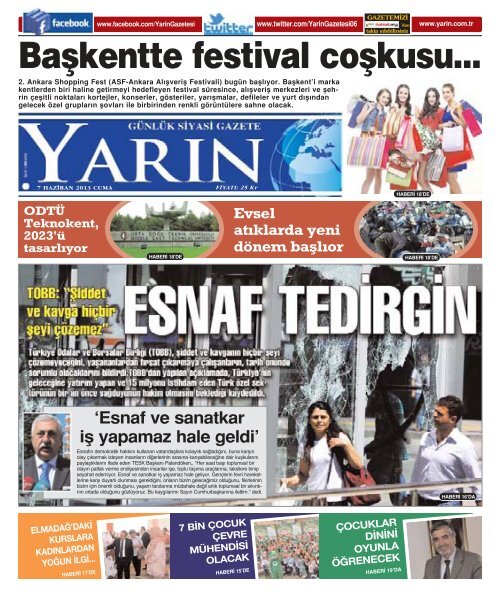 Ankara 7 Haziran 2013