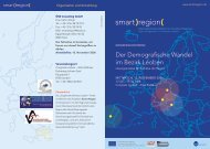 Der Demografische Wandel im Bezirk Leoben - Smart Region