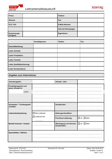 FO3-4-02 Lieferantenselbstauskunft