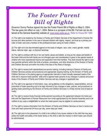 parent bill of rights