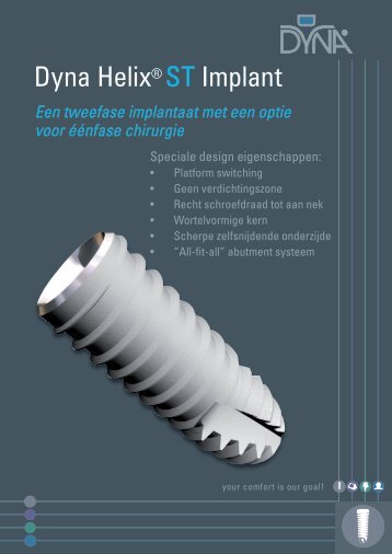Dyna Helix® ST Implant - Dyna Dental