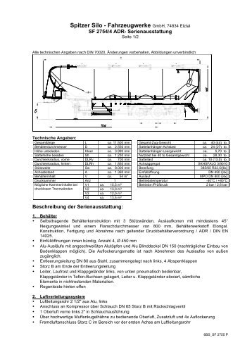 Datenblatt als PDF - Spitzer Silo