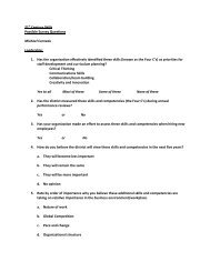 21st Century Skills Possible Survey Questions Michael ... - Projects