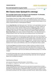 Mini Classics bieten Spielspaß für unterwegs - Stadlbauer Marketing ...