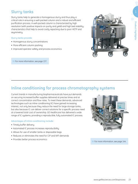 BioProcess Product Guide - GE Healthcare Life Sciences