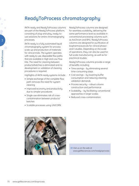 BioProcess Product Guide - GE Healthcare Life Sciences