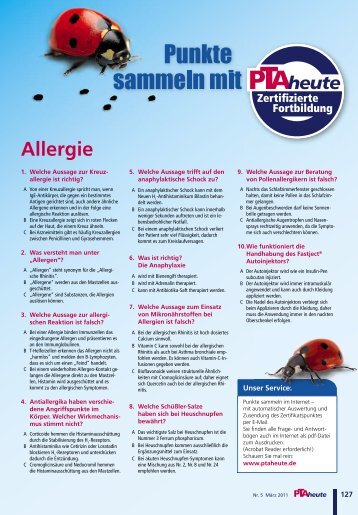 Allergie - PTAheute