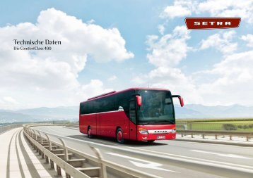 ComfortClass 400 Technische Daten (PDF, 1.3 MB) - Setra