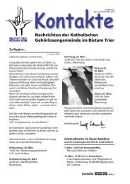 Download - Katholische GehÃ¶rlosenseelsorge im Bistum Trier