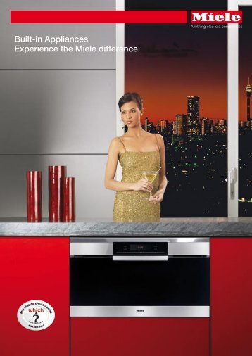 Built-in Appliances Experience the Miele difference - Euro Appliances