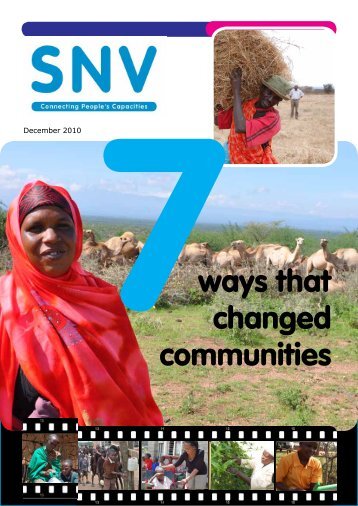 ways that changed communities - SNV