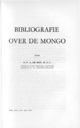 DE ROP, A. Bibliografie over de Mongo. T.VIII,f.2 (1956) (PDF format)