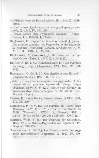 DE ROP, A. Bibliografie over de Mongo. T.VIII,f.2 (1956) (PDF format)