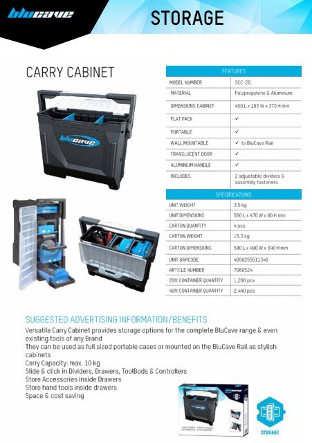 Blucave catalogue - Batavia GmbH