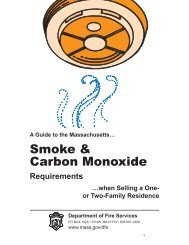 Smoke & Carbon Monoxide - Westborough Town Hall