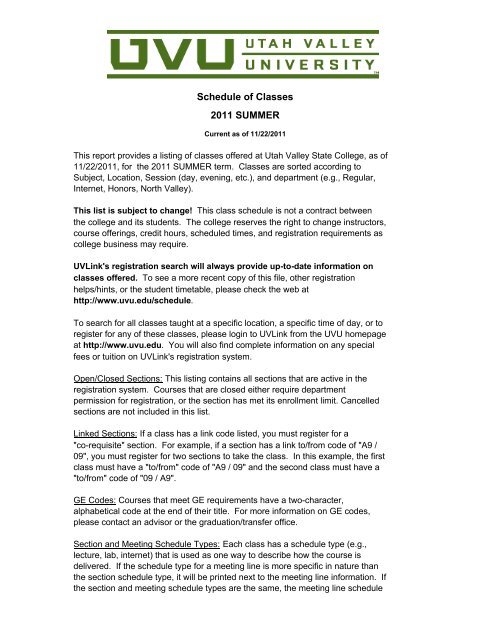 Uvu Summer 2025 Registration Schedule