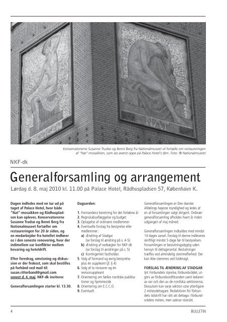 download pdf: 5,6mb - Nordisk Konservatorforbund Danmark