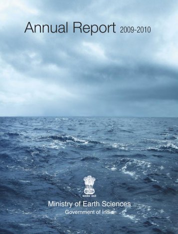 Annual Report 2009-2010 - Ministry Of Earth Sciences