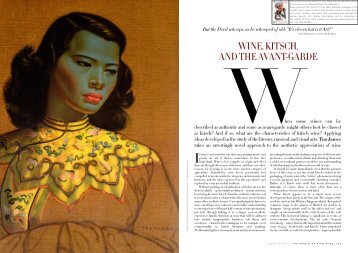 WINe, KITsCh, ANd The AvANT-GARde - erc