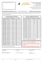 Produktinfo & Preisliste Nr. 04/10 Bestell-Fax: (0 67 34) 10 53