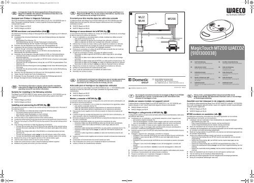 MagicTouch MT200 WAECO2 (9101300038)