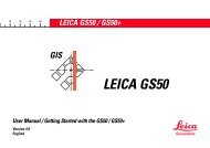 leica gs50 / gs50+