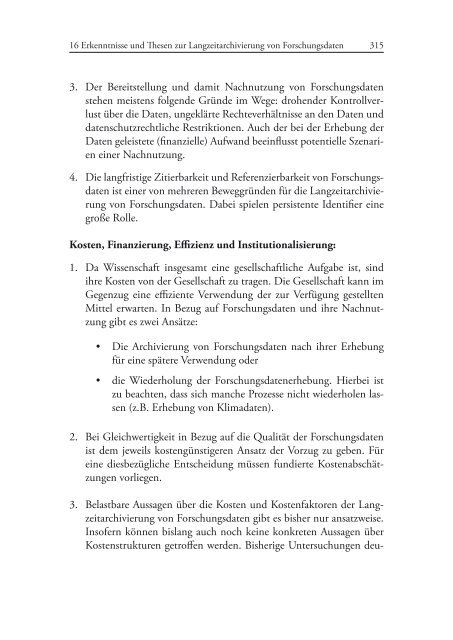 Langzeitarchivierung von Forschungsdaten. Eine ... - nestor