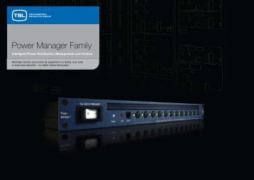 Power Manager Family - TSL