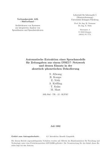 Automatische Extraktion eines Sprachmodells fÃ¼r Zeitangaben aus ...