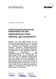 PrÃ¤sentation fÃ¼r das Diplomatisches Corps wÃ¤hrend âget connected ...