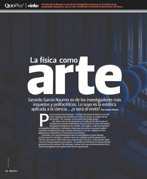 La fÃ­sica como arte - UNAM