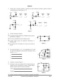 ExercÃƒÂ­cios (2Ã‚Âª Parte)